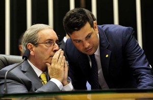 Eduardo Cunha e Leonardo Picciani/Luis Macedo Câmara dos Deputados)