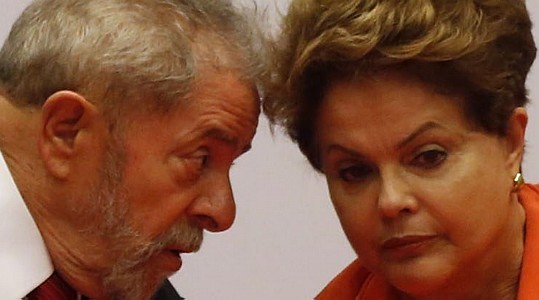 Lula e Dilma. Por que sacrifício? Crédito: André Dusek
