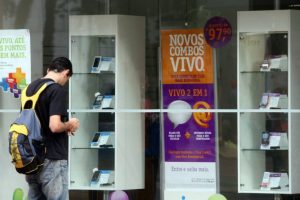 Loja de celulares da Vivo Crédito da foto Helvio Romero Estadão