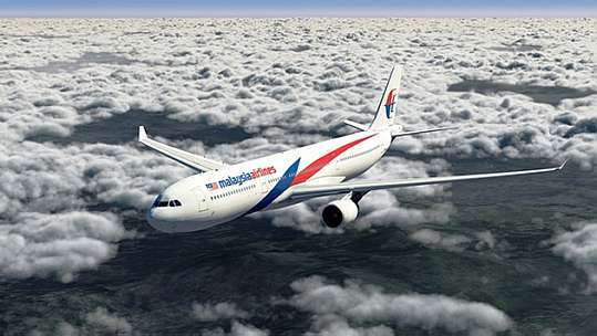 Avião da Malaysia: campanha desastrada (Divulgação)