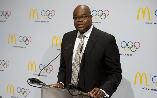 Don Thompson, primeiro presidente afrodescendente do McDonald's: renúncia após dois anos e meio (Foto: AP)
