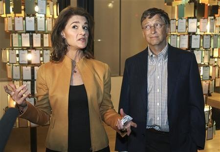 Melinda e Bill Gates: investimentos vão se concentrar em empresas empresas cujos objetivos vão além do lucro (Foto:Reuters)