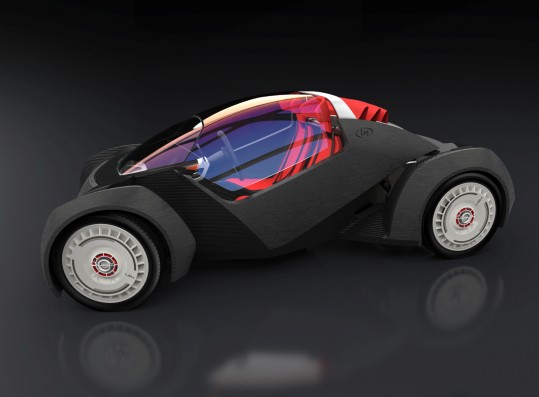 Strati, primeiro carro impresso em 3D (Foto: divulgação)
