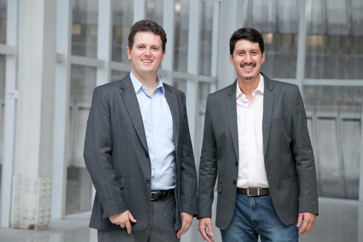 Rafael Levy (à esq.) e Bruno Rondani, mentores do Movimento 100 Open Startups